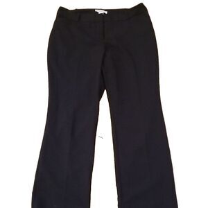 VTG Liz Claiborne Black Bootcut Dress Pants 10P 90s Minimalist Office Siren Flar